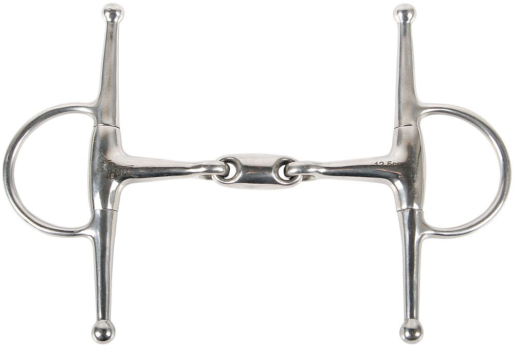 Harry's Horse double-jointed full cheek snaffle 15 mm