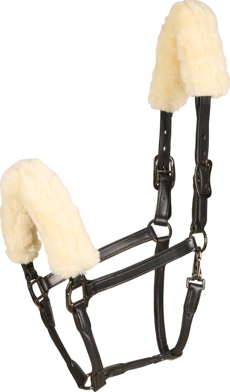 Catago FW'22 Leather halter with fur