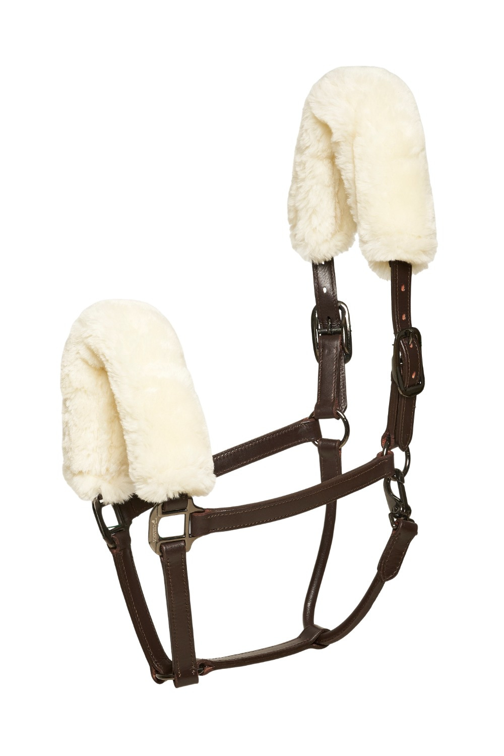 Catago FW'22 Leather halter with fur