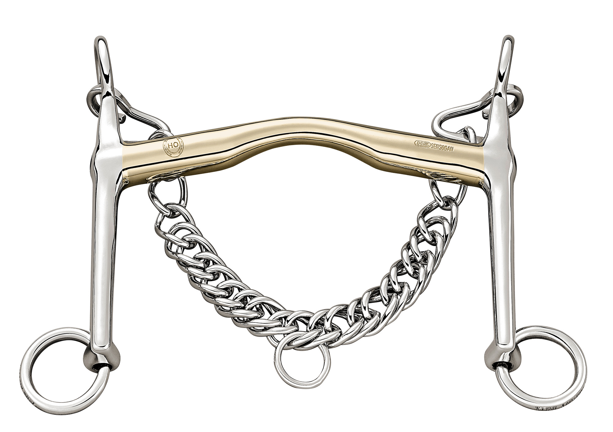 Sprenger HO Weymouth with low port, 16 mm, 70 mm shanks, SENSOGAN