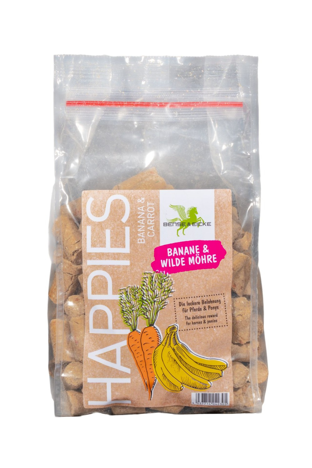 Bense & Eicke Happies Banana and Carrot 1kg