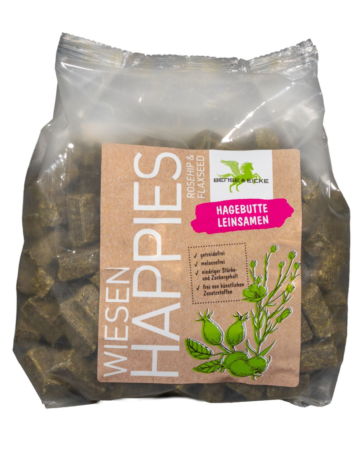 Bense & Eicke Weide Happies Rosehip and Linseed 1kg