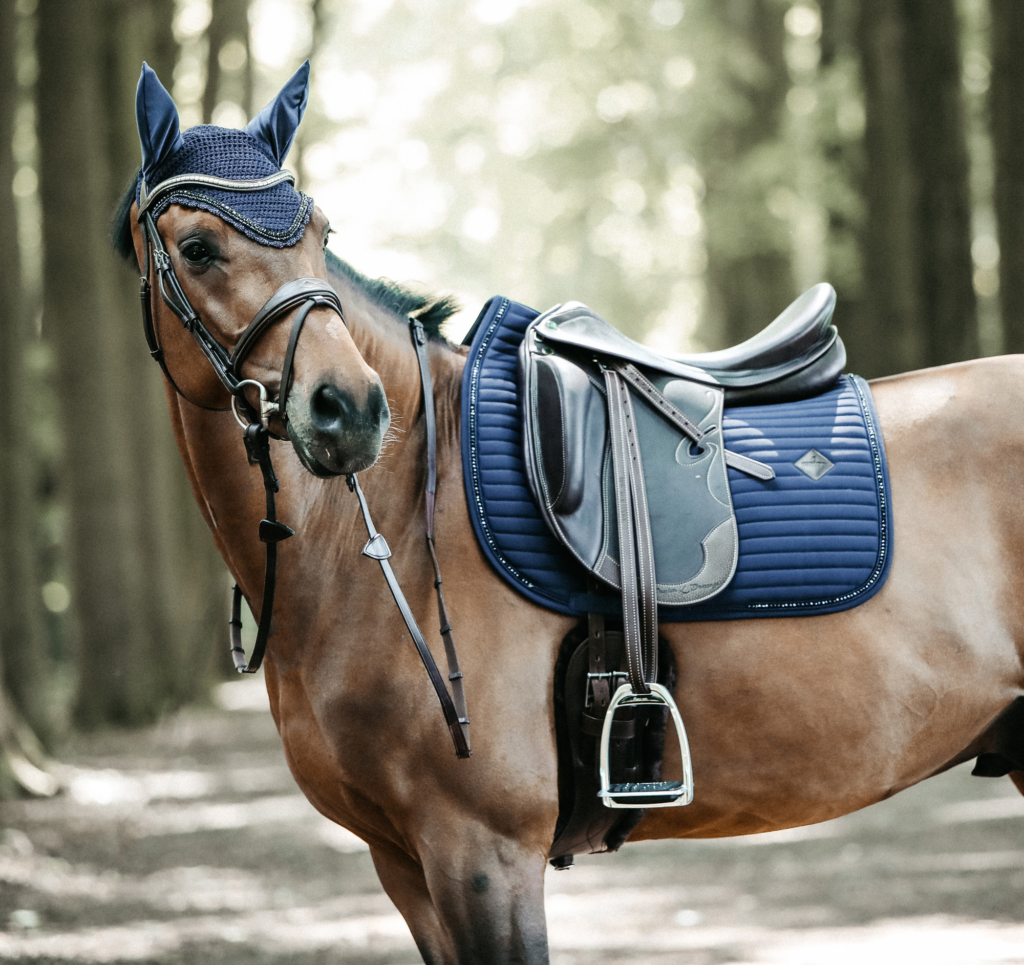 Kentucky Wellington Saddle Pad Pearls