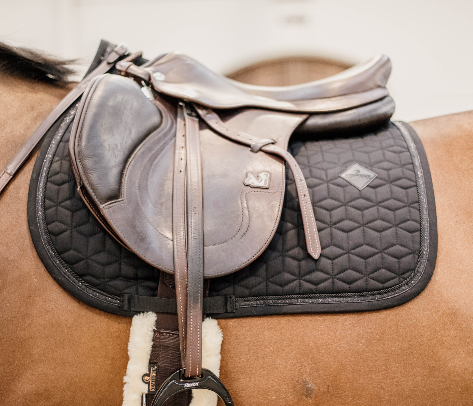 Kentucky Glitter Rope Jumping Saddle Pad