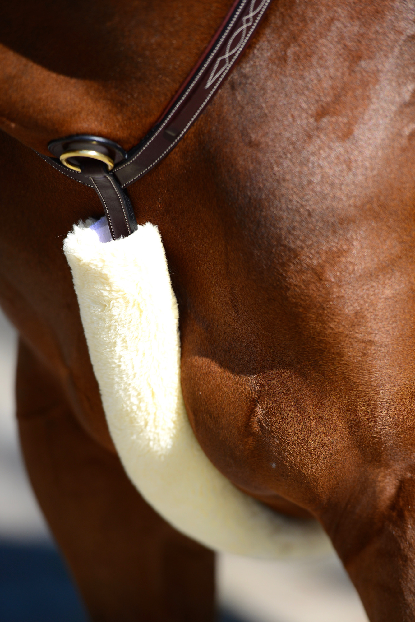 Kentucky Artificial Sheepskin Breastplate Cover