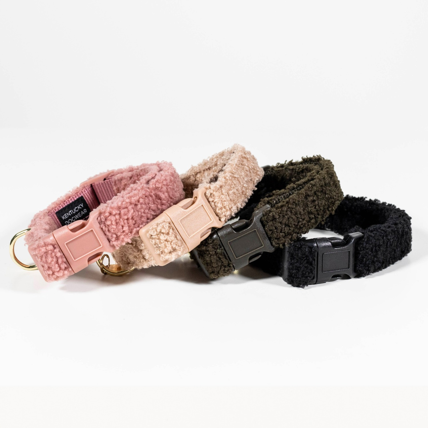 Kentucky Dog Collar Teddy Fleece