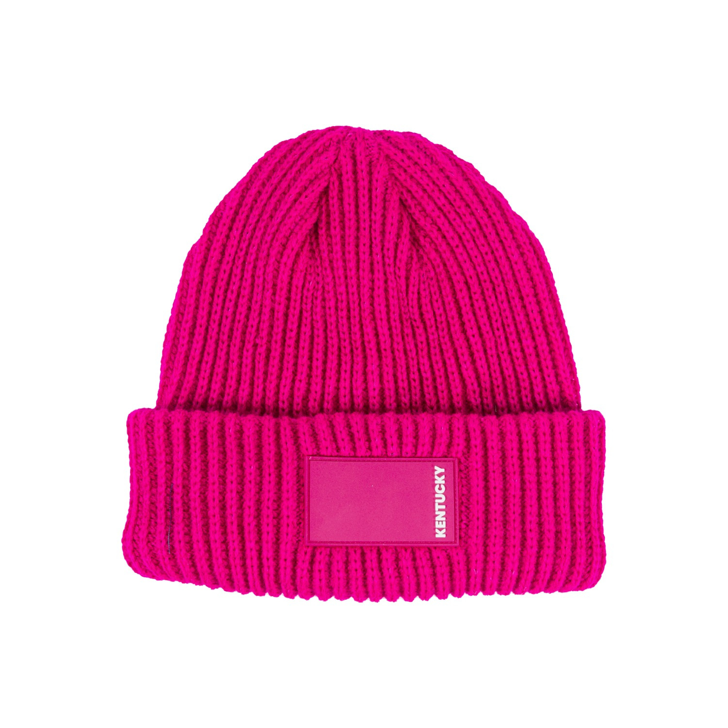 Kentucky Beanie with Rubber Logo