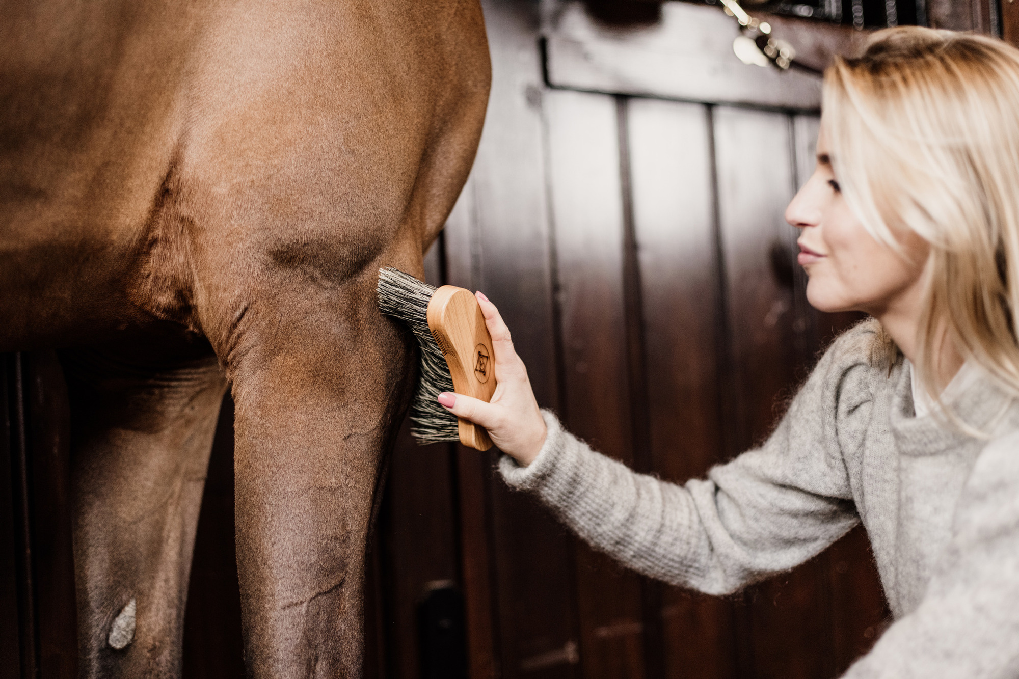 Grooming Deluxe Bürste Mittelhart