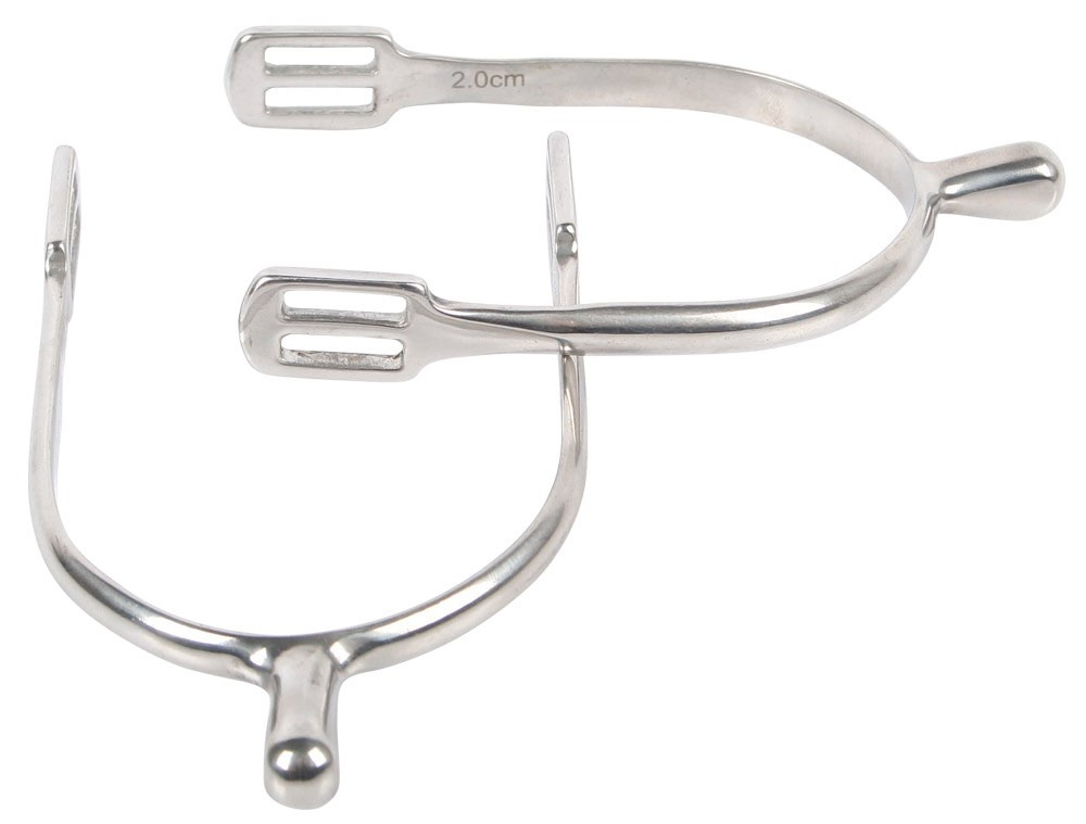Harry's Horse Stainless Steel Knob Spurs
