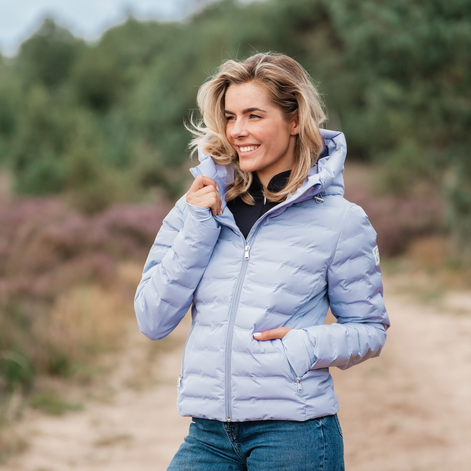EQPRO SS26 Padded Jacket Violet