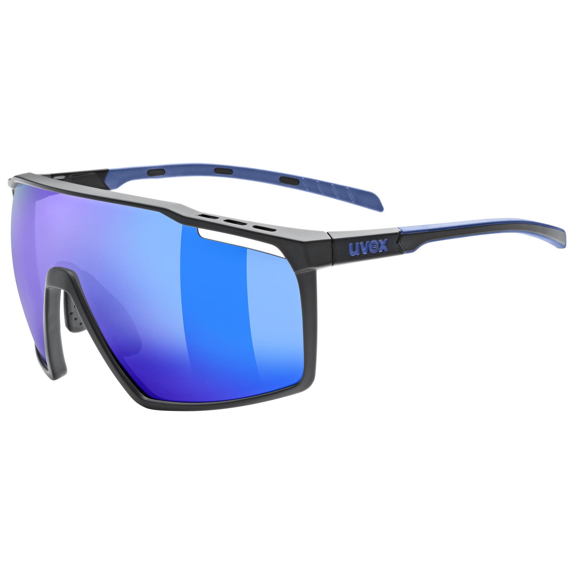 Uvex MTN Perform Zwart-blauw Mat / Spiegel Blauw
