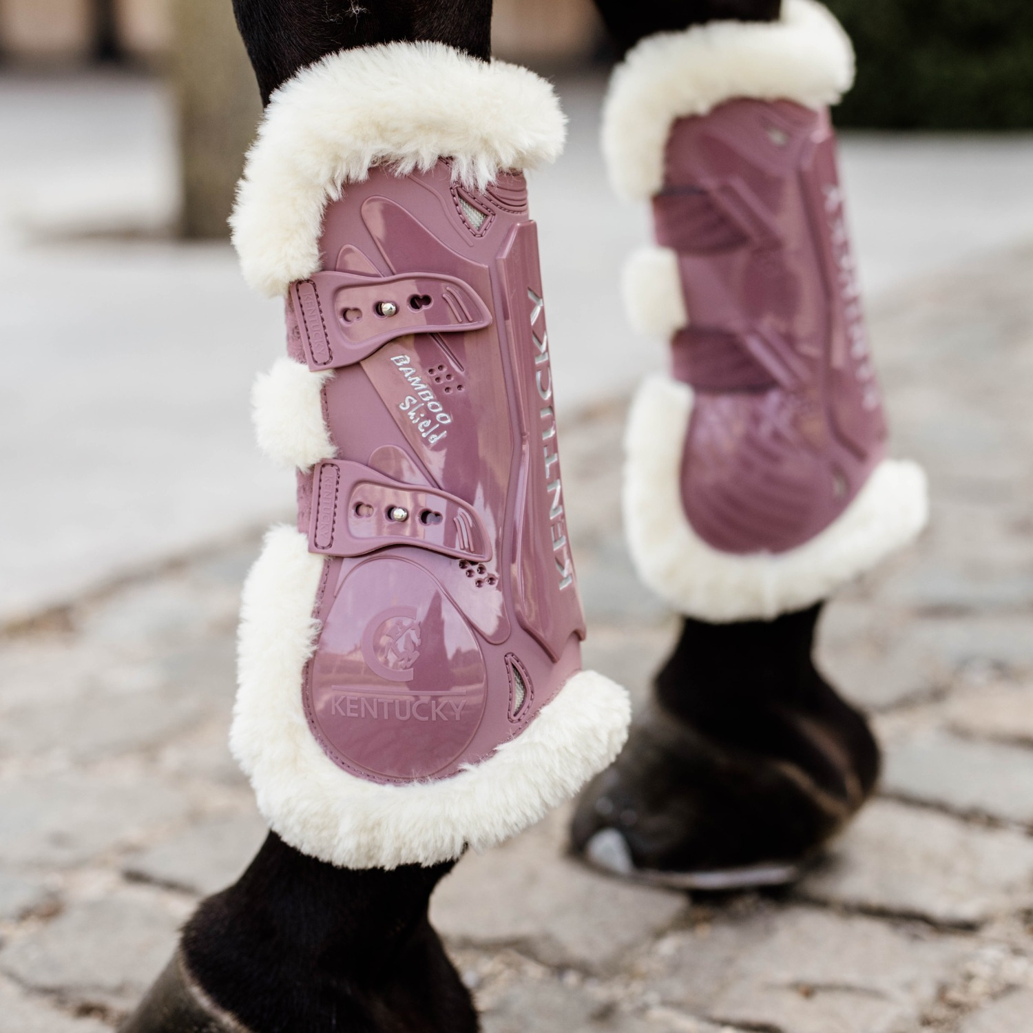 Kentucky Tendon Boots Bamboo Elastic Vegan Wol