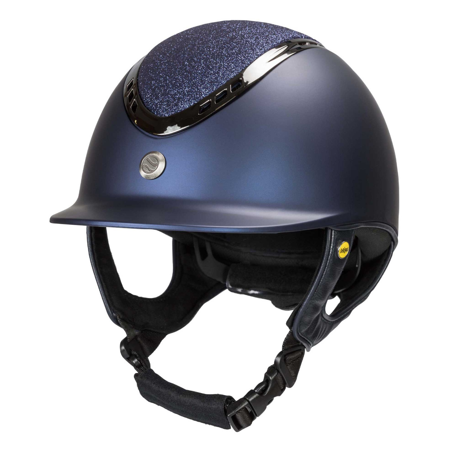 Back on Track Reithelm EQ3 Pardus Strass mit Drehknopf