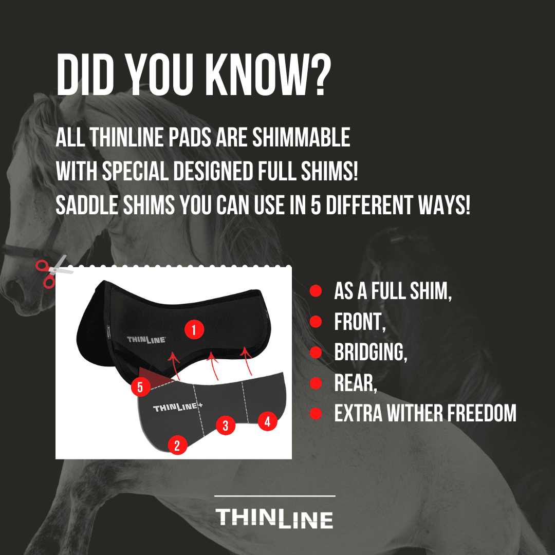 ThinLine Aanpasbare Shims voor Trifecta Cotton Half pad