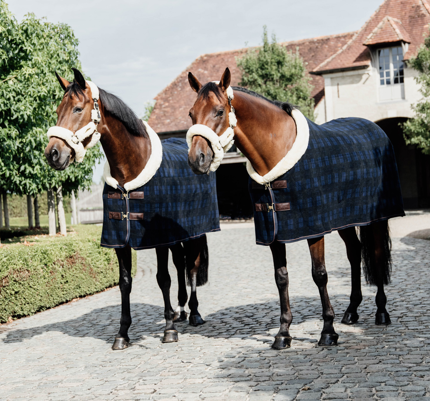 Kentucky Heavy Checked Show Fleece Rug