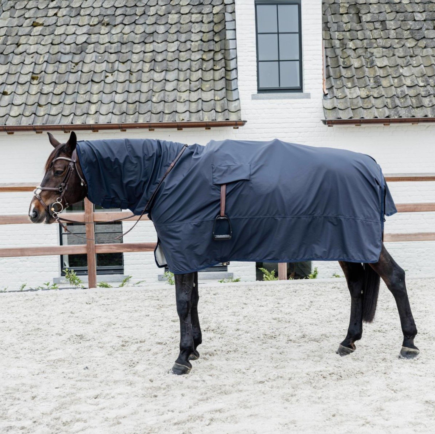 Kentucky Hurricane Horse Rain Coat Regendeken