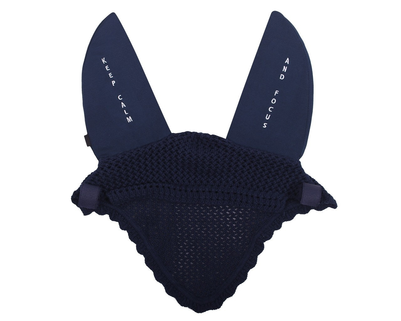 QHP Ear net 'Keep calm and focus'