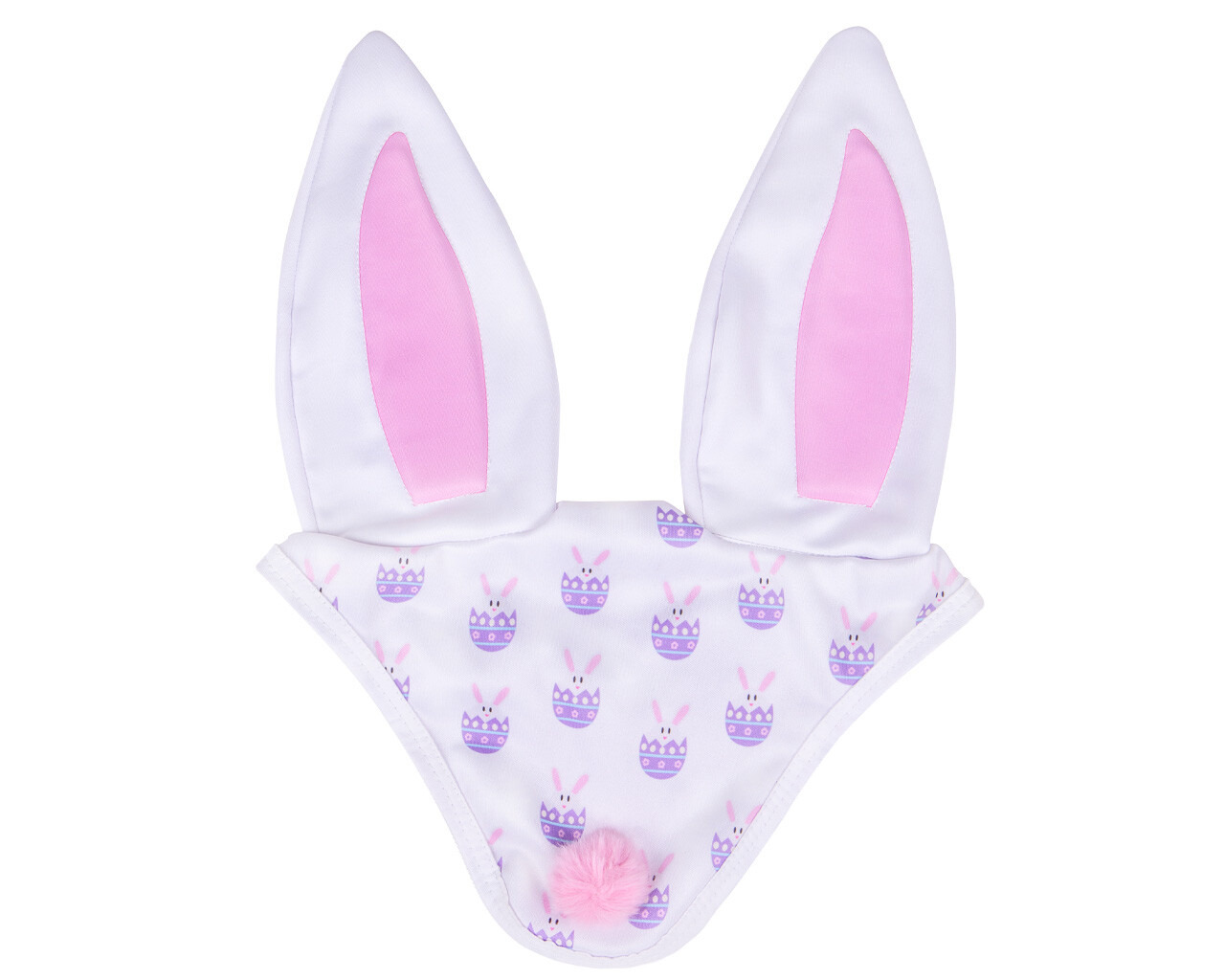 QHP Ear Bonnet Easter Bunny