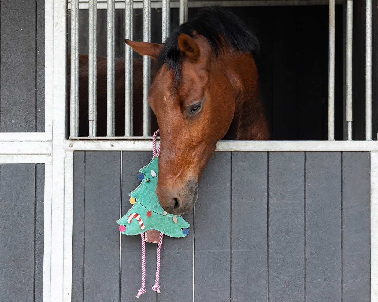 QHP Paardenspeelgoed kerstboom