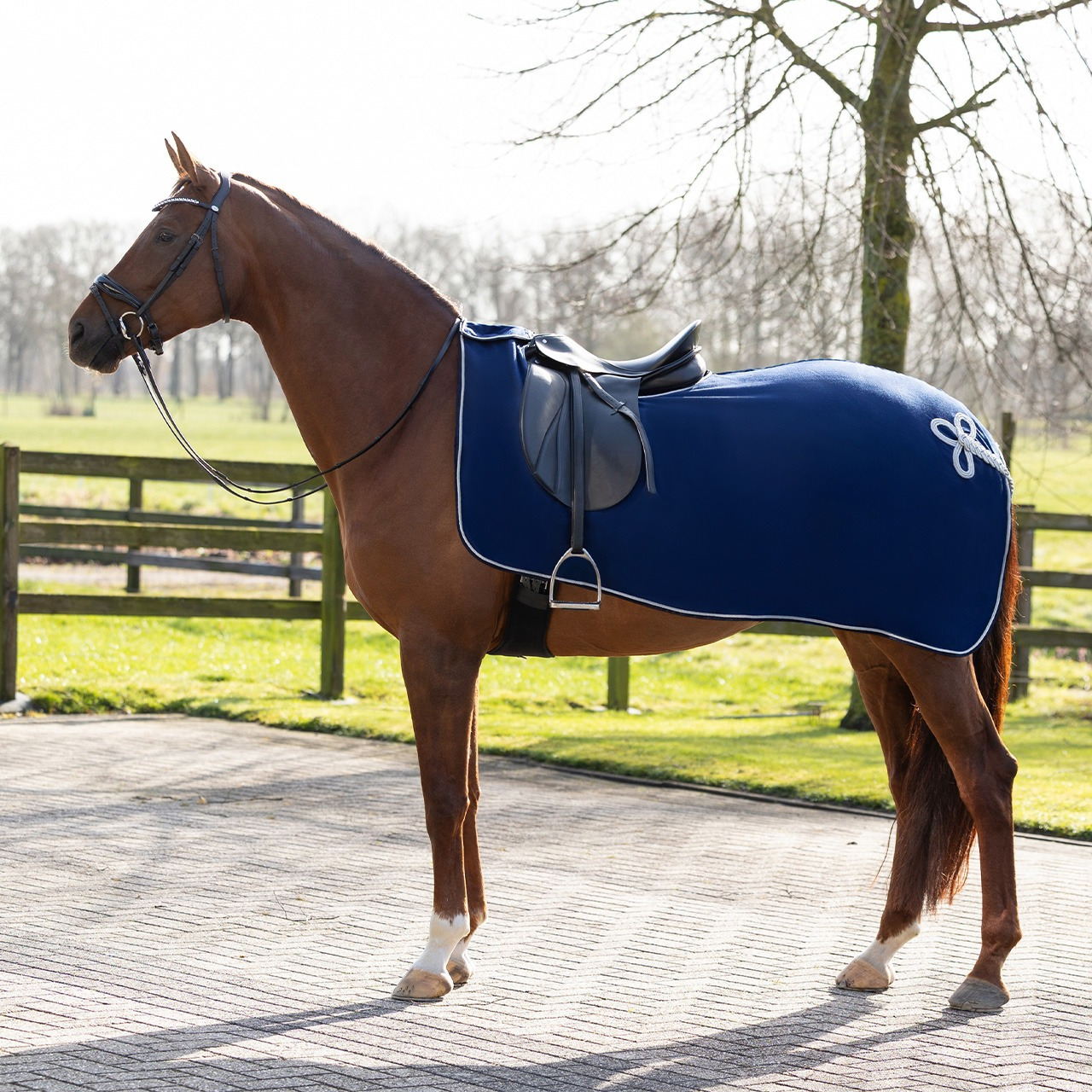 QHP Fleece Exercise Sheet Ornament