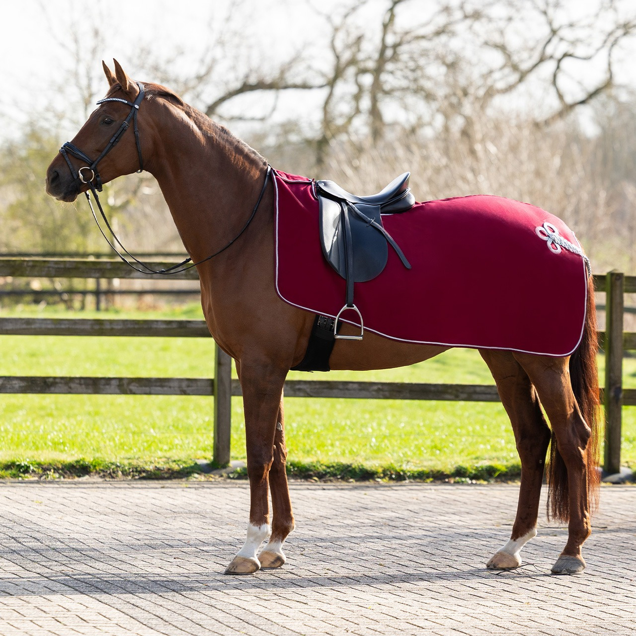 QHP Fleece Exercise Sheet Ornament