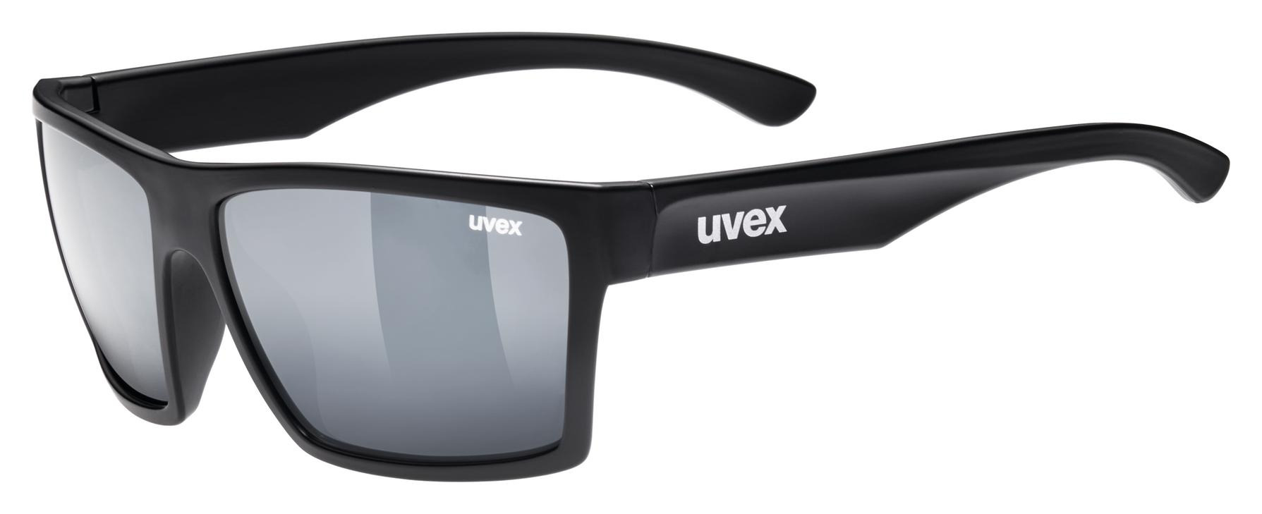 Uvex LGL 29 Matte Black / Mirror Silver