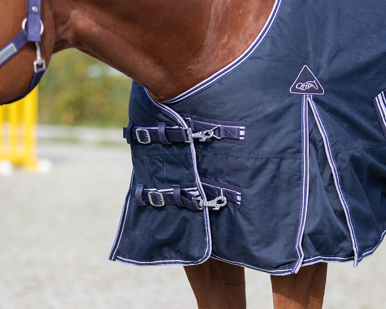 QHP Luxury Fleece Turnout Rain Rug