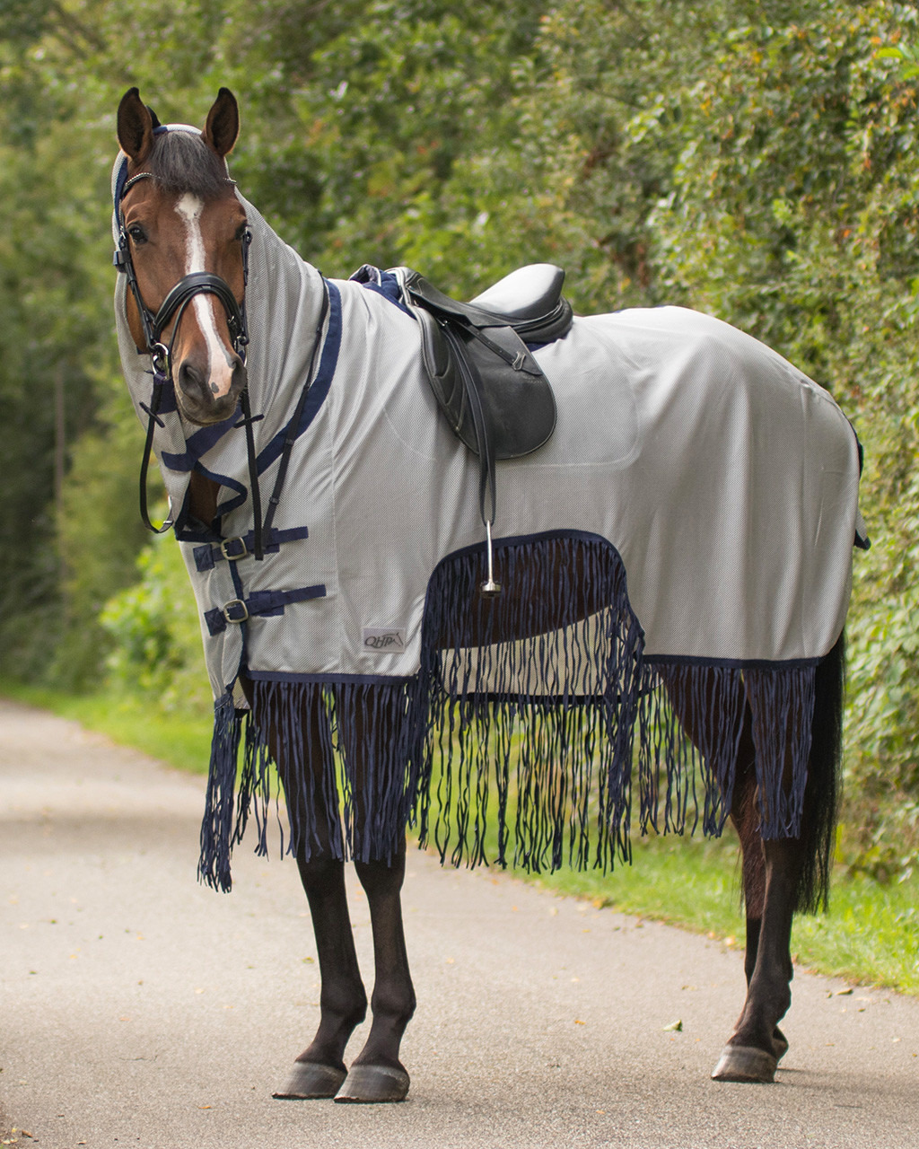 QHP Exercise fly sheet with fringes