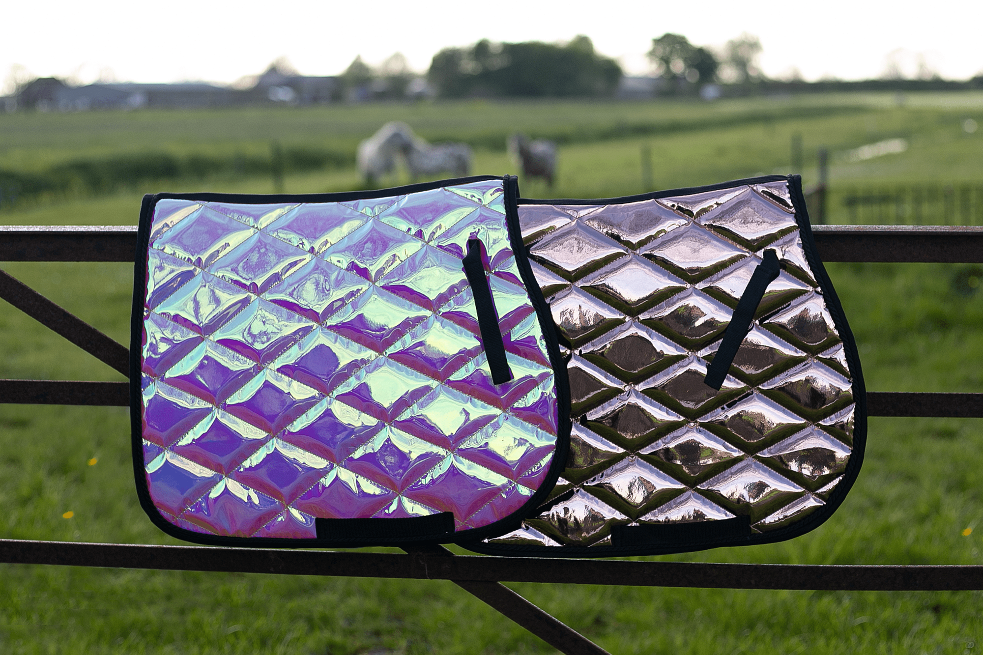 HB Saddle Pad Holografic