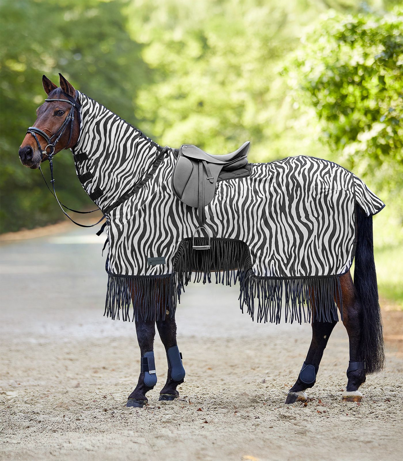 Waldhausen Fly Rug Zebra with Fringes