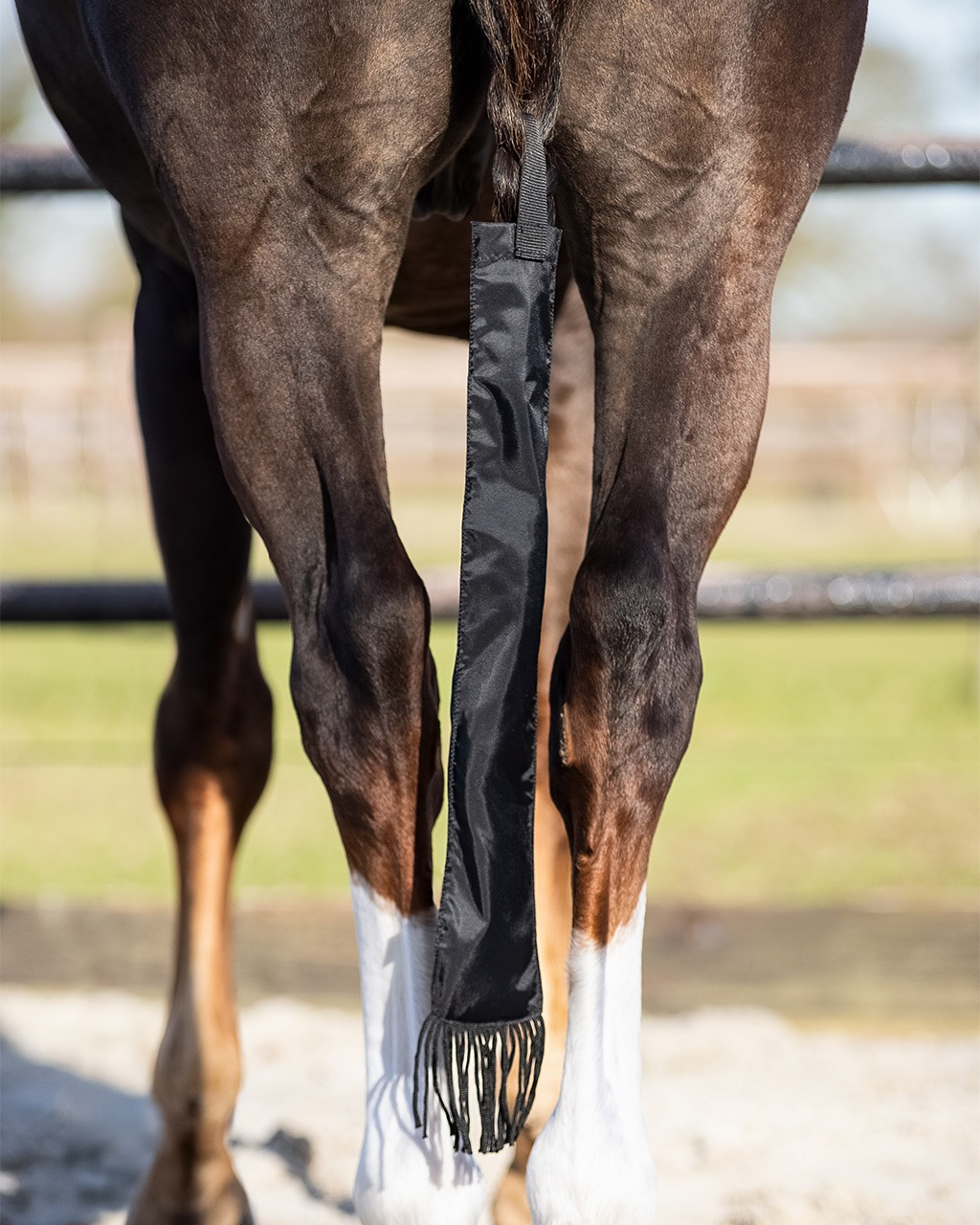 Q-essentials Staartzak met franjes
