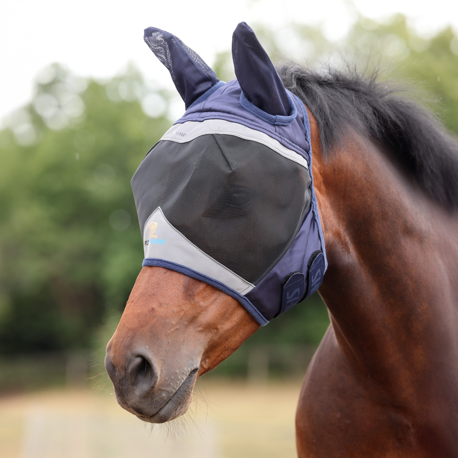 Shires Vliegenmasker met oren