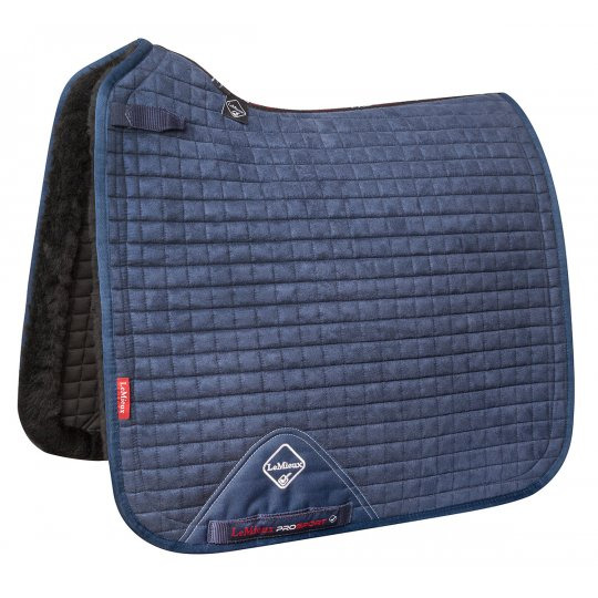 LeMieux Merino+ Sensitive skin saddle pad Navy