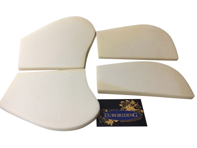Euroriding Inlages voor Memory Foam Zadelonderlegger Correction Pad