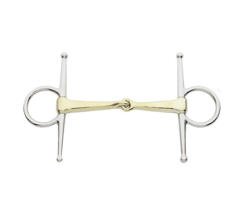 Kavalkade Single-Jointed Full Cheek Snaffle Bit