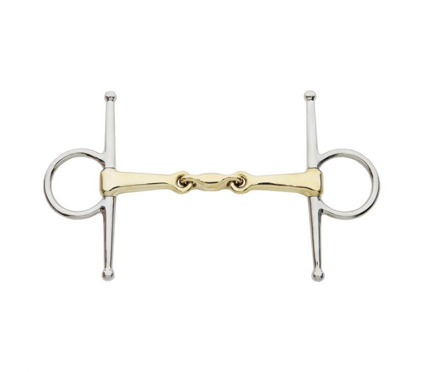 Kavalkade Double Jointed Full Cheek Snaffle Bit