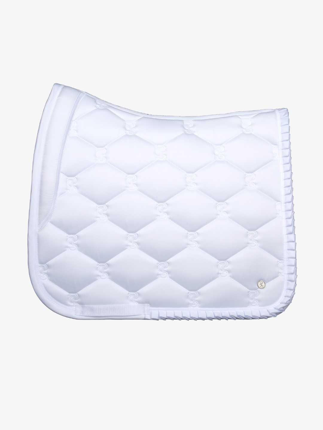 PS Of Sweden SS'24 Ruffle White saddlepad
