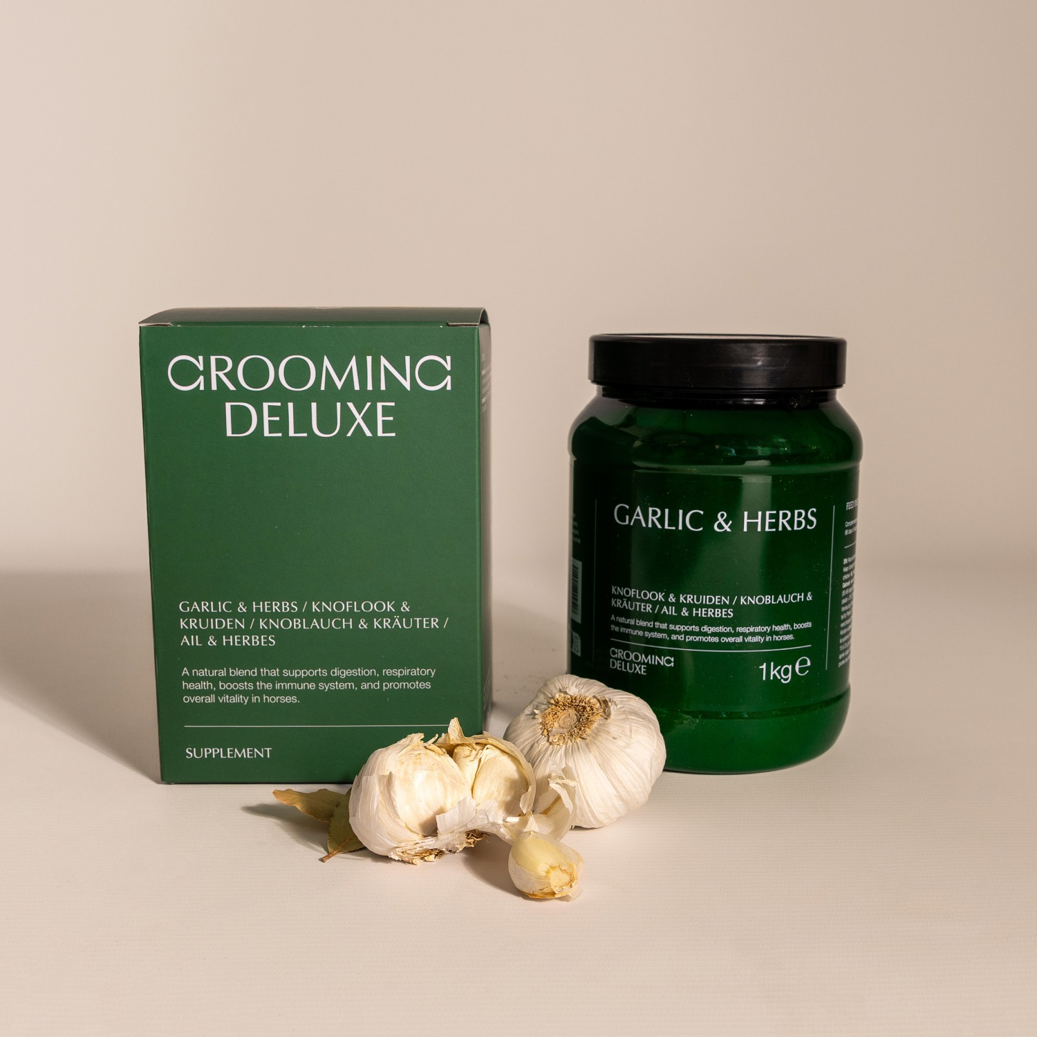 Grooming Deluxe Garlic & Herbs