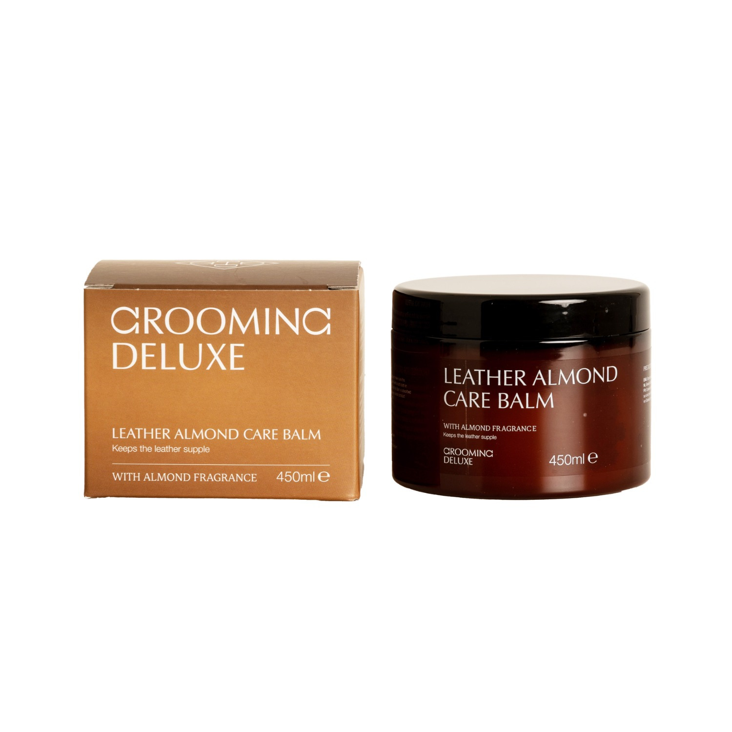 Grooming Deluxe Leather Almond Care Balm