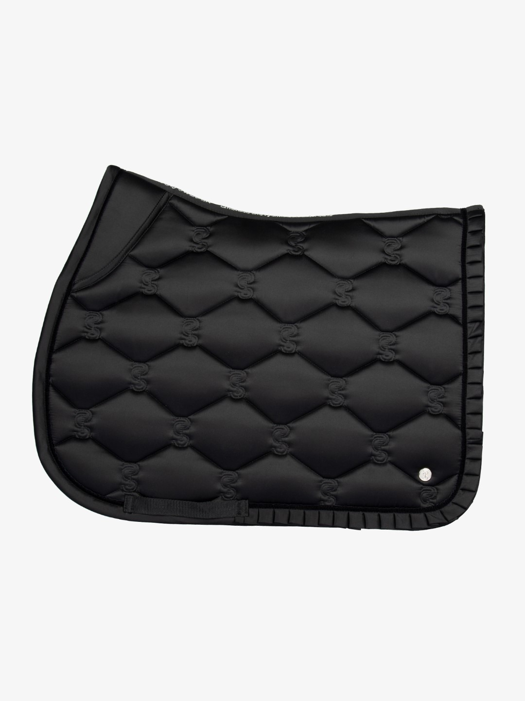 PS Of Sweden SS'24 Ruffle Black saddlepad