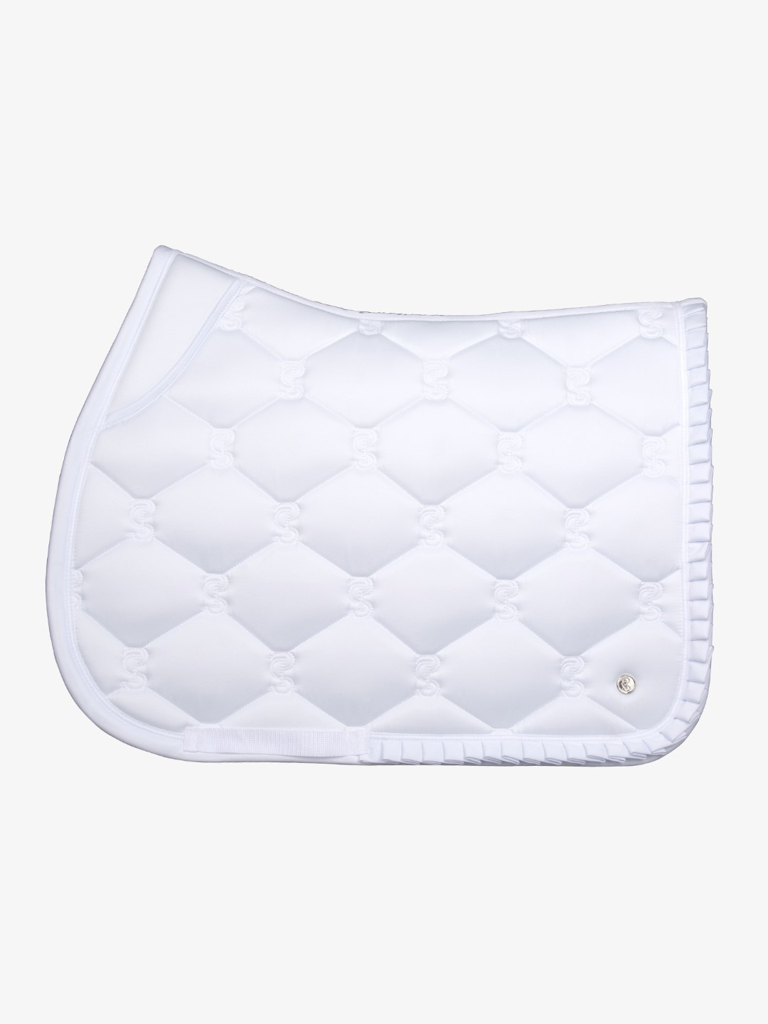PS Of Sweden SS'24 Ruffle White saddlepad