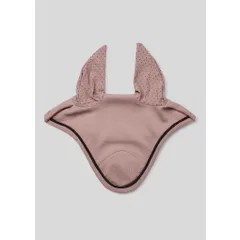 Montar SS26 Sommer-Fliegenhaube aus perforierter Mesh-Softshell-Qualität mit champagnerfarbenem Kristall-Logo, Blush