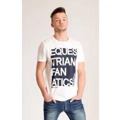 Eskadron Ken heren T-shirt white