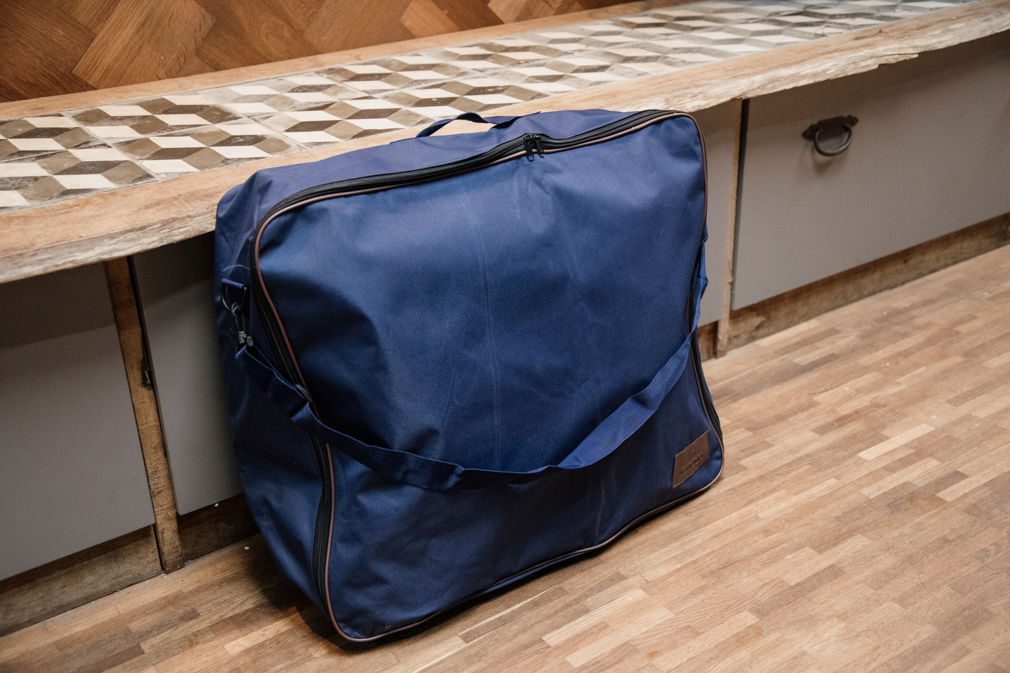 Kentucky Saddle Pad Bag - Navy