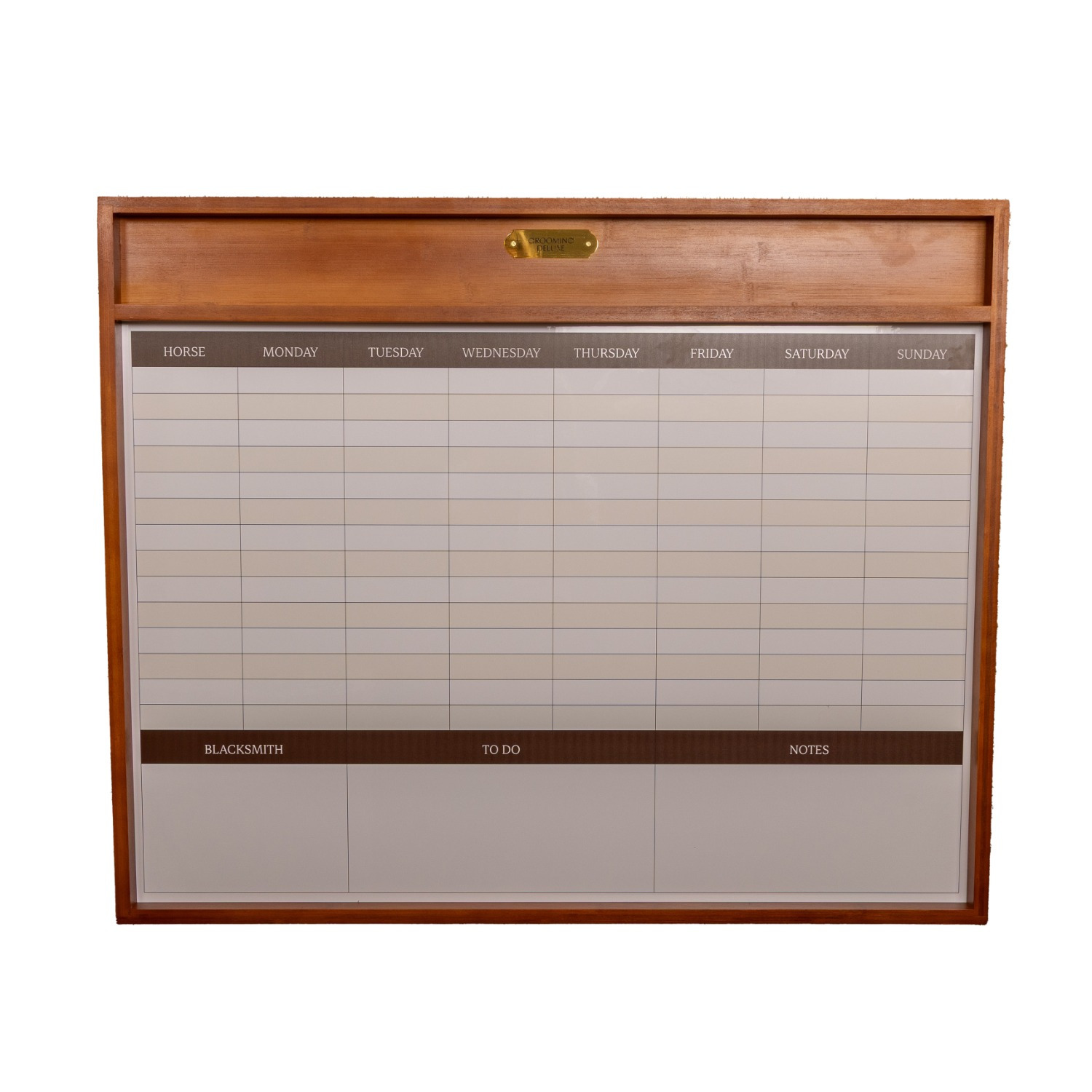 Grooming Deluxe Stable Planner Magnetic with Frame