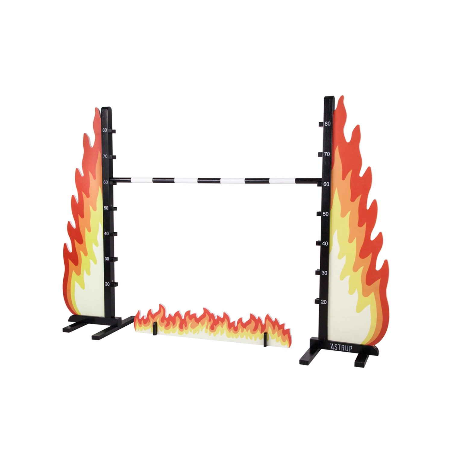 ByAstrup Hobby Horse Jumping Fence Fire