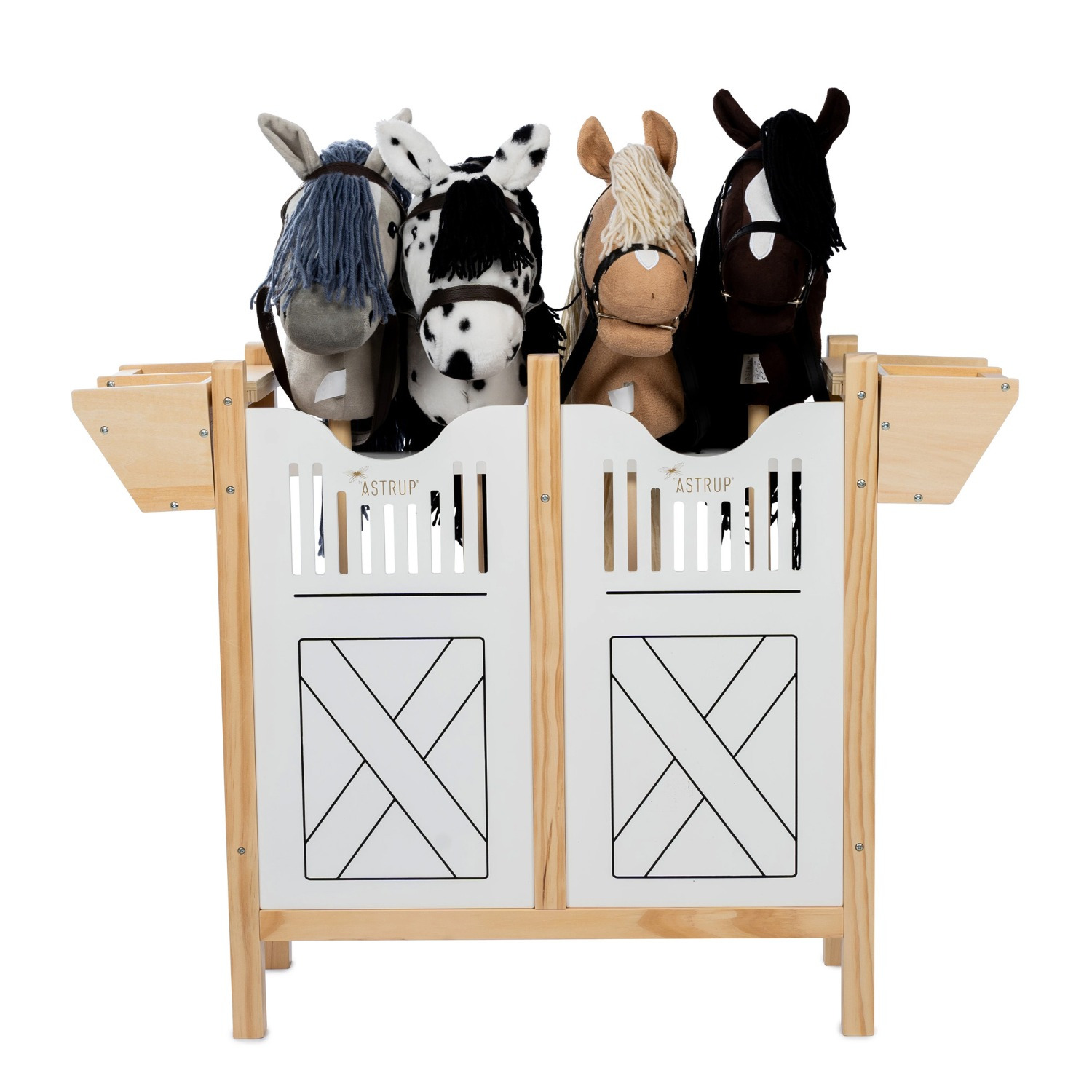 ByAstrup Paardenbox voor 4 Stokpaarden