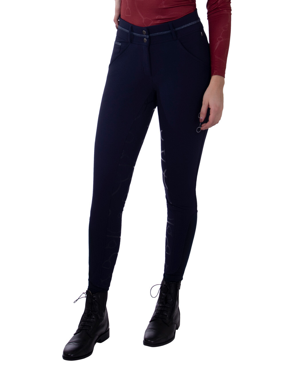 QHP FW'22 Riding Breeches Carrie full grip