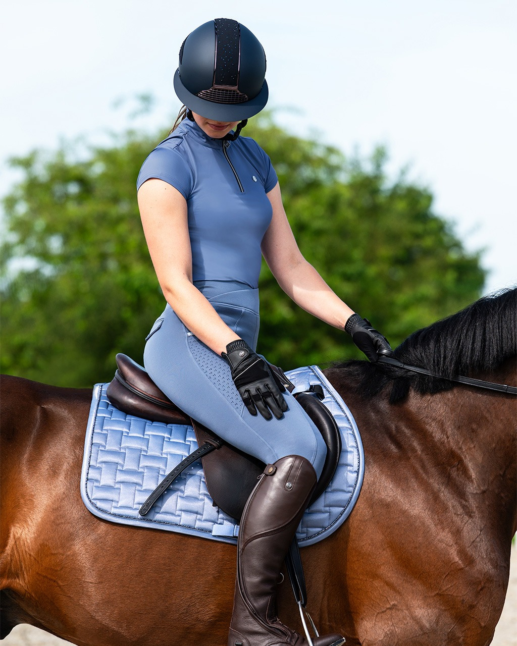 QHP SS26 Sportshirt korte mouwen Aubree