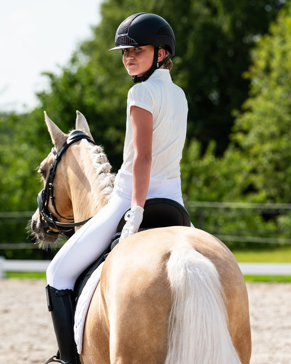 QHP SS26 Wedstrijdshirt Kynlee Junior
